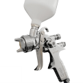 پیستوله رنگ پاش بادی حرفه ای زاناکو سایه پاش تفنگی کاسه رو 0.8 میلی متر Zanaco Spray Gun