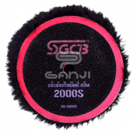 پد پولیش پشمی 80 میلی متر مخصوص دستگاه پولیش خودرو SGCB SGGA008 Beta Wool Pas 2000S