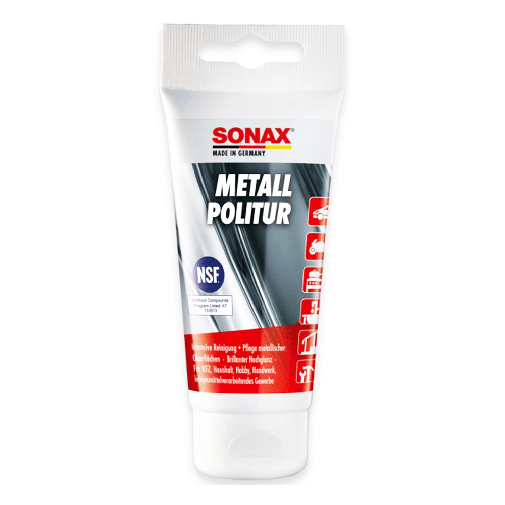 پولیش فلزات سوناکس مخصوص سطوح فلزی خودرو Sonax Metall Politur