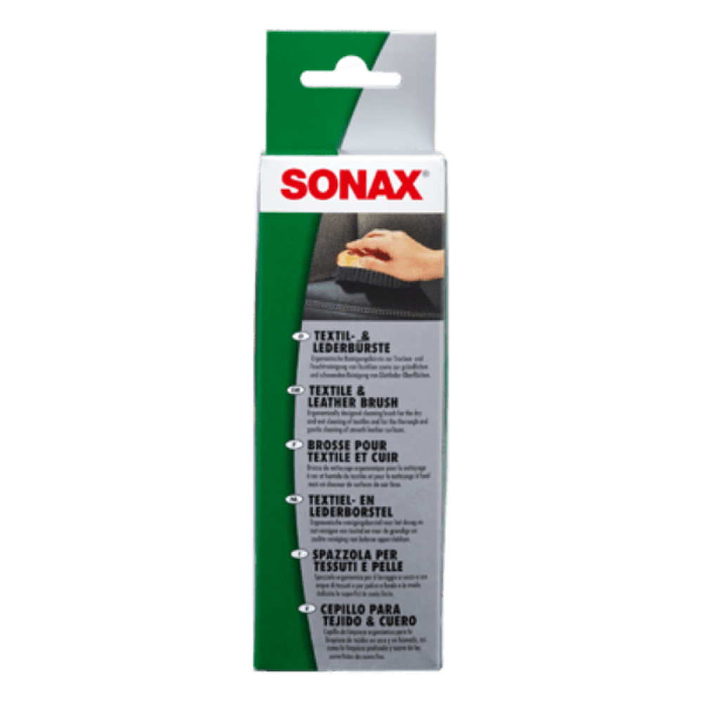 برس چرم و پارچه سوناکس Sonax مدل Textile & leather Brush 