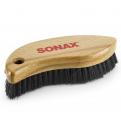 برس چرم و پارچه سوناکس Sonax مدل Textile & leather Brush 