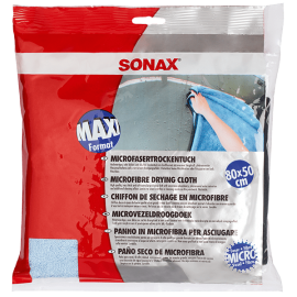 حوله خشک کننده میکروفایبر بدنه‌ی خودرو سوناکس Sonax مدل microfiber Drying Cloth