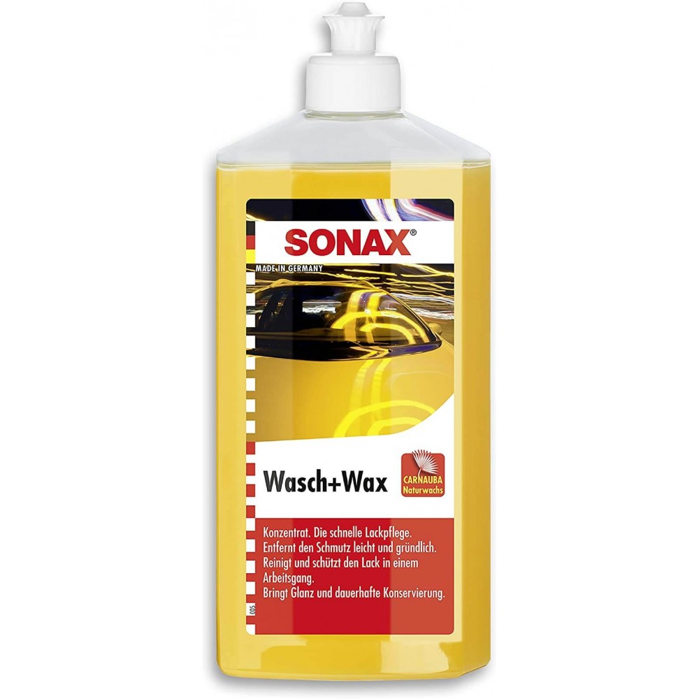 شامپو واکس سوناکس مخصوص بدنه خودرو Sonax مدل Wash & Wax