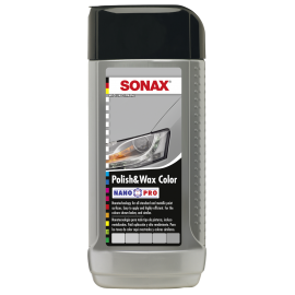 پولیش و واکس رنگی طوسی کوچک سوناکس Sonax مدل Polish & Wax Color