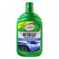 واکس مایع ترتل واکس حاوی تفلون PTFE مخصوص بدنه خودرو متالیک Turtle Wax Metallic Car wax + PTFE