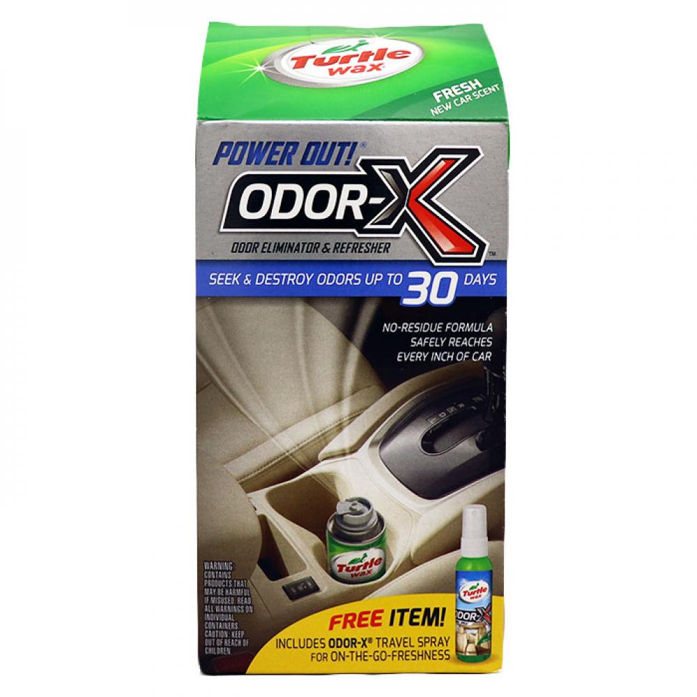 کیت اسپری آنتی باکتریال بوبرقوی و تمیز کننده هوای داخل خودرو ترتل واکس-Turtle Wax Odor