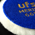 پد پولیش پوست بره زبر 180 میلی متری UFS مخصوص دستگاه پولیش مدل Merino 6699