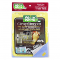دستمال جادویی مخصوص آبگیری شیشه و بدنه خودرو رنگ آبی وایت اند وایت-White & White Glass Cleaner