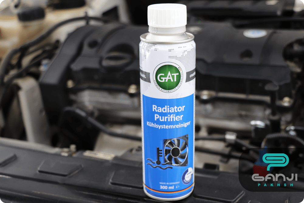 مایع باز و تمیز کننده رادیاتور خودرو GAT 
