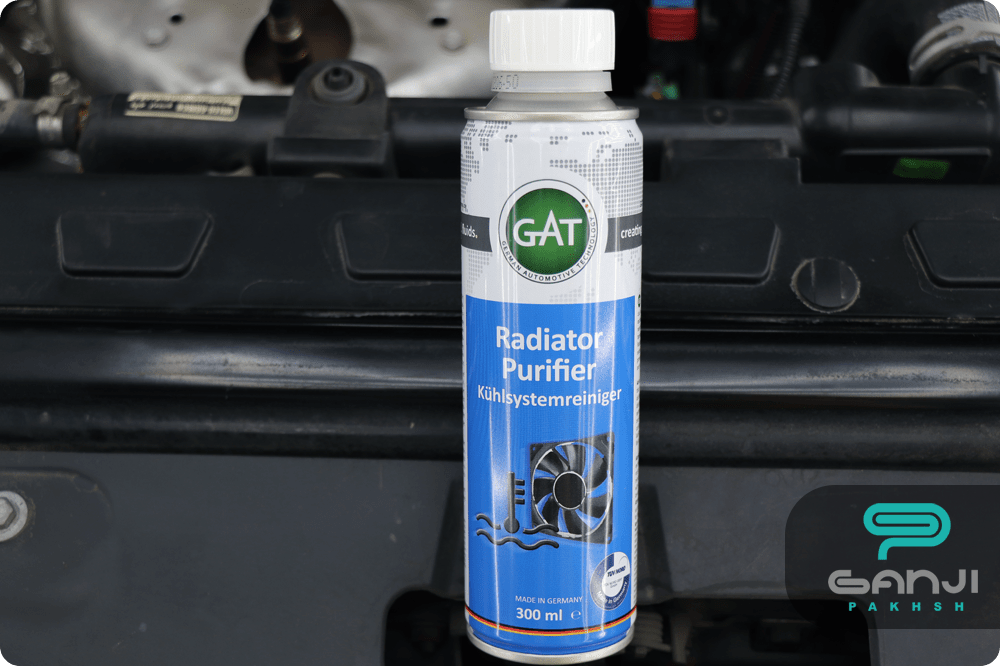 مایع باز و تمیز کننده رادیاتور خودرو GAT