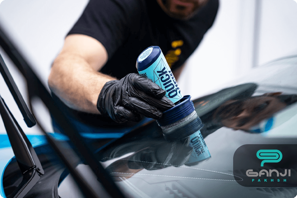 پوشش ضد آب و آب‌گریز شیشه خودرو جیون