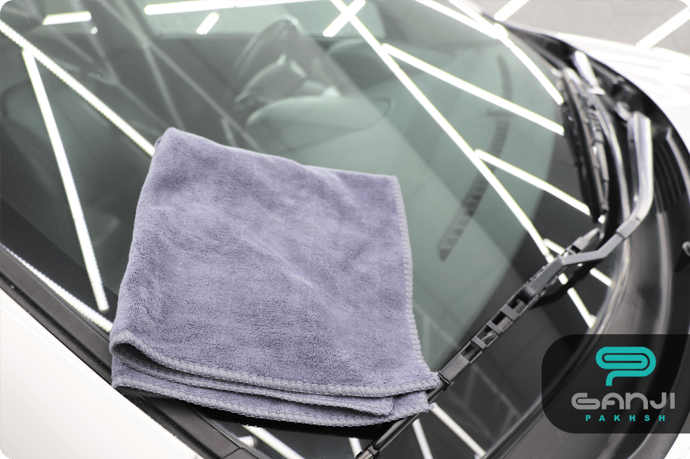 حوله مایکروفایبر مخصوص دیتیلینگ خودرو اس جی سی بی SGCB مدل Microfiber Car Detailing Towel