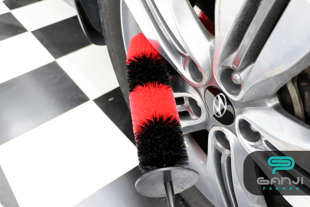  فرچه رینگ SGCB برس رینگ شوی مخصوص خودرو مدل Rim Cleaning Brush