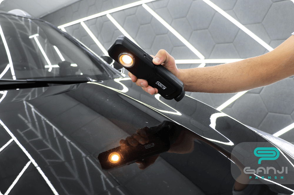 چراغ کار آهنربایی قابل شارژ 400 لومن اس جی بی سی مخصوص دیتیلینگ خودرو