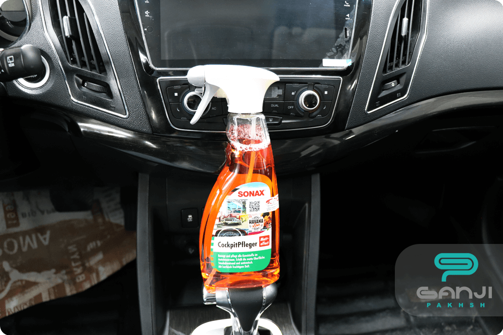  اسپری محافظ و تمیز کننده سوناکس مخصوص داشبورد و قطعات پلاستیکی خودرو