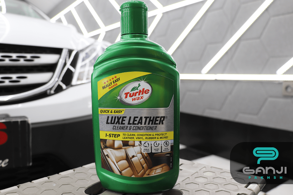 مایع تمیز کننده و نرم کننده مخصوص چرم خودرو ترتل واکس-Turtle Wax