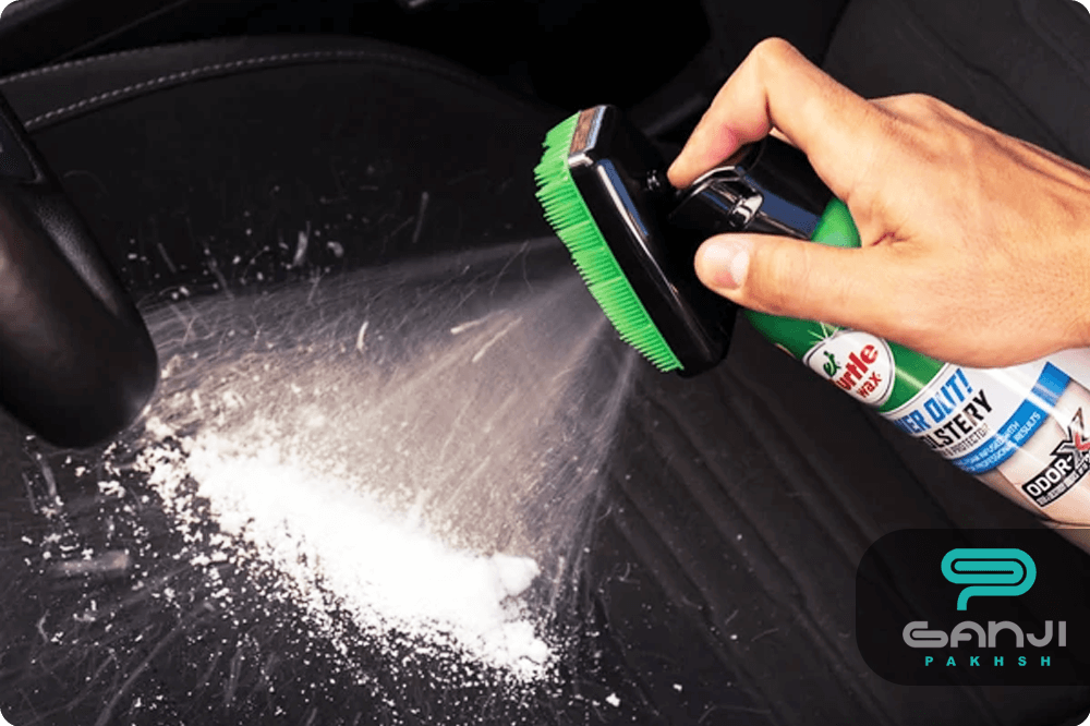 اسپری فوم فرچه دار تمیز کننده داخل خودرو ترتل واکس-Turtle Wax
