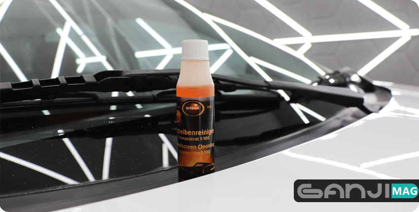 مایع شیشه شوی غلیظ کوچک اتوسول مخصوص مخزن مایع شیشه شوی خودرو Autosol Windscreen Cleaner