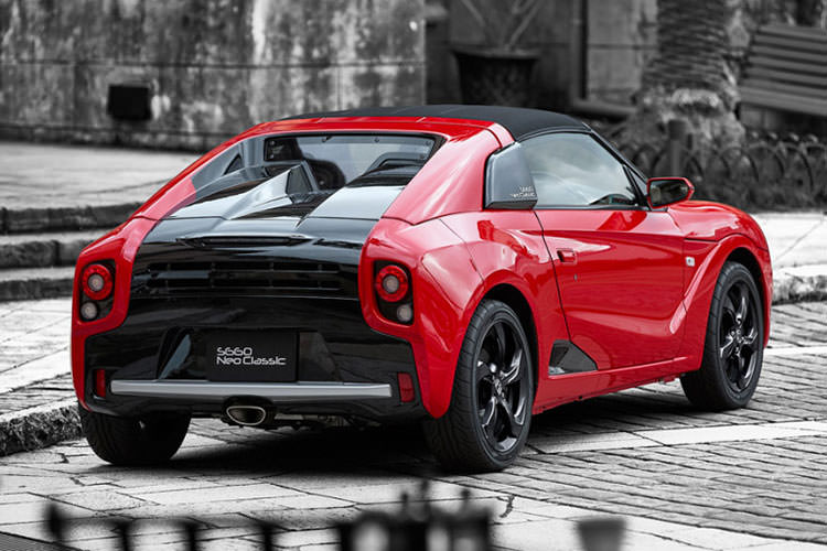 هوندا S660 نئوکلاسیک رونمایی شد