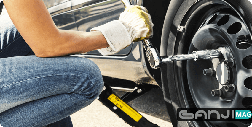 پنچر گیری لاستیک