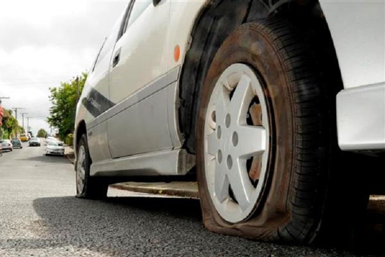 ترکیدن لاستیک