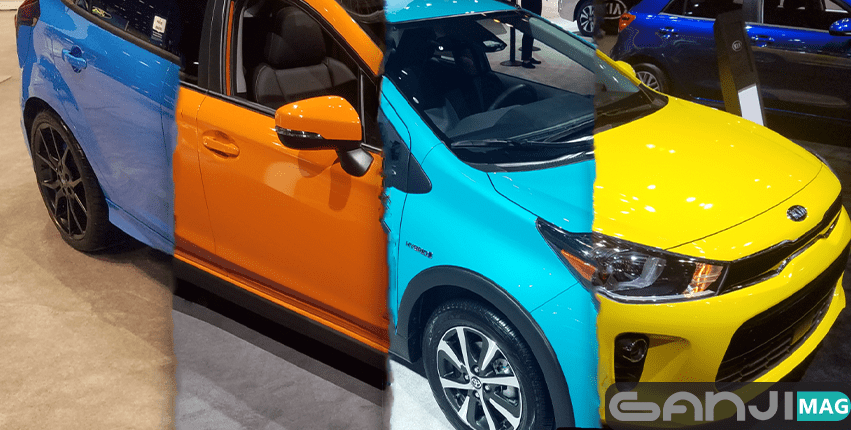 رنگ بدنه خودرو