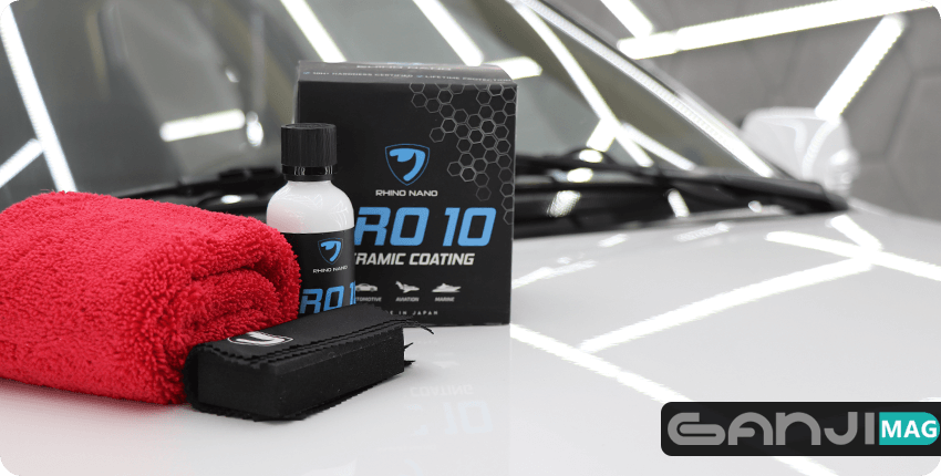 پوشش نانو سرامیک پرو 10 راینو نانو مخصوص بدنه خودرو Rhino Nano Pro 10 Ceramic Coating