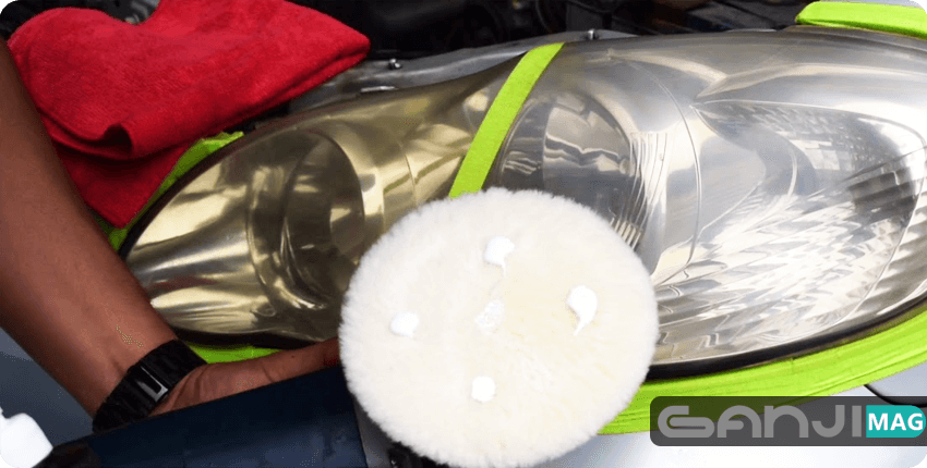 پد پولیش پوست بره 150 میلی متری نانوتیس مخصوص دستگاه پولیش NanoTiss مدل POL150