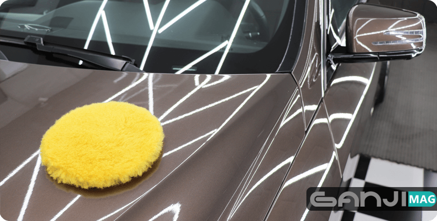 پد پولیش پوست بره 180 میلی متر مفرا مخصوص دستگاه پولیش روتاری سایز 15 Mafra