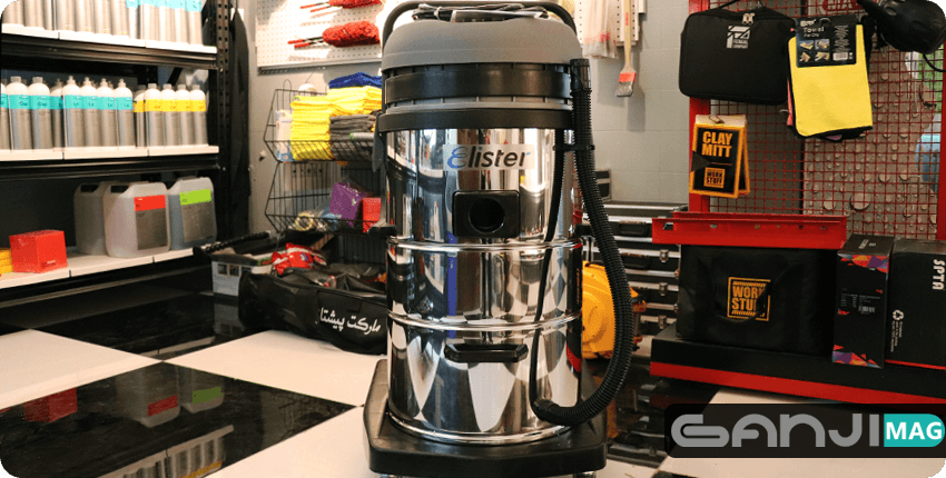 جارو برقی صنعتی 3 موتوره الیستر با قابلیت مکش آب و خاک Elister Vacuum Cleaner
