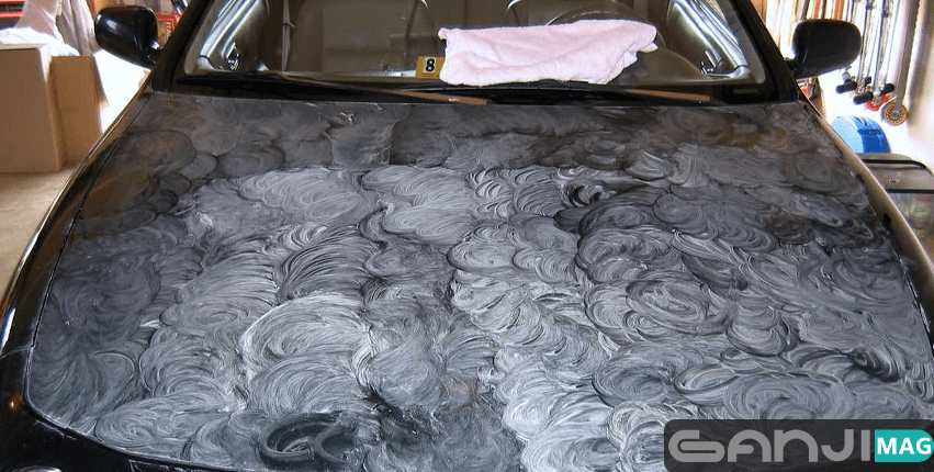 اجرای واکس بدنه خودرو