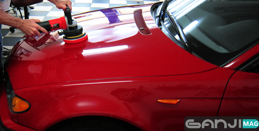 پولیش واکس بدنه خودرو