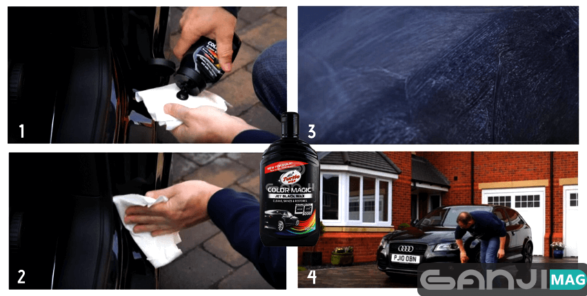 پولیش واکس رنگی