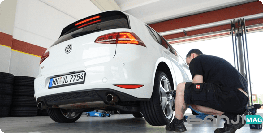 چک کردن لاستیک 