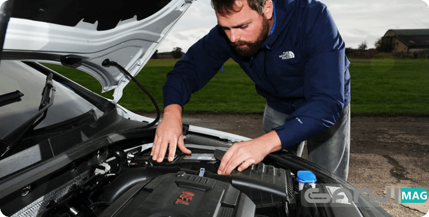 چک کردن باتری