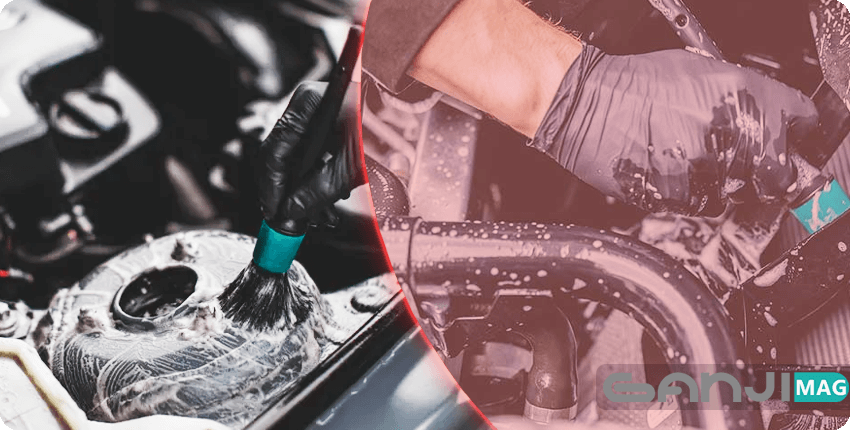 استفاده قلم برای موتور و کاپوت