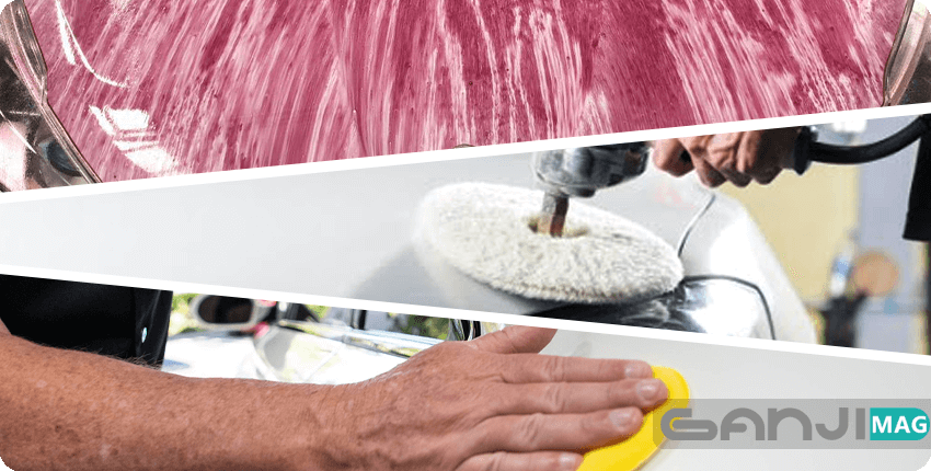 پاک کننده گرد لنت ترمز (Iron Remover)، پولیش، واکس