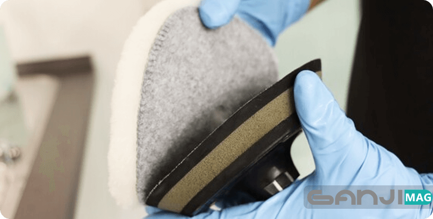 شستشوی پد پولیش polish pad washing guide