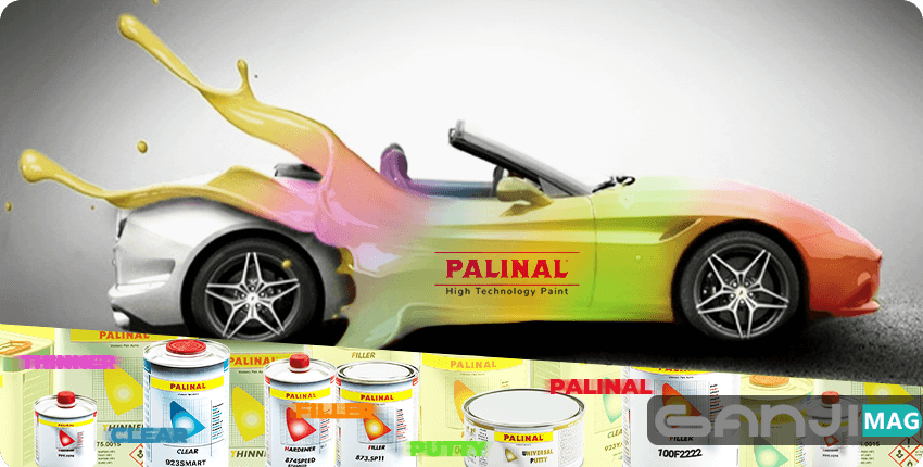 محصولات برند پالینال Palinal car paint products