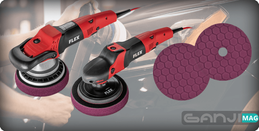 پد پولیش اوربیتال یا روتاری