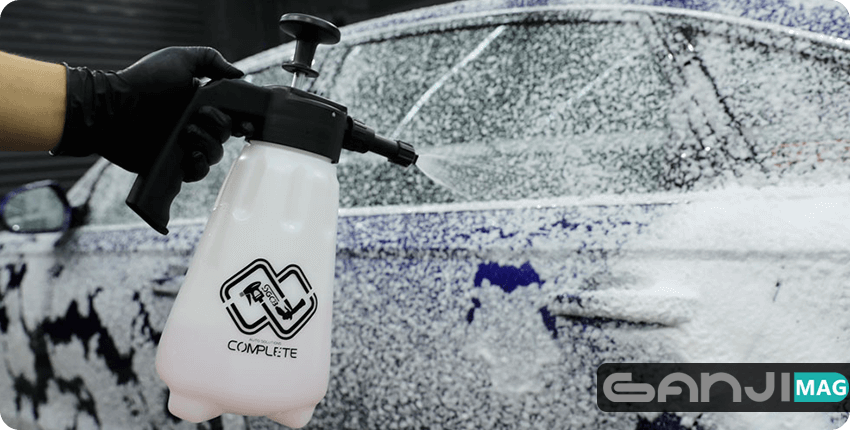 کف پاش دستی خانگی