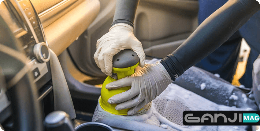 تمیز کردن صندلی خودرو