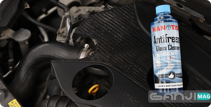 مایع شیشه شوی ضد یخ نانوتیس