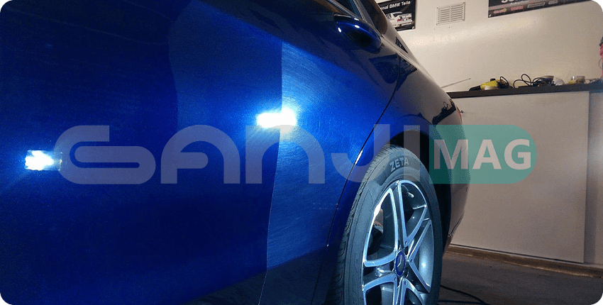 Removing Hologram from car body